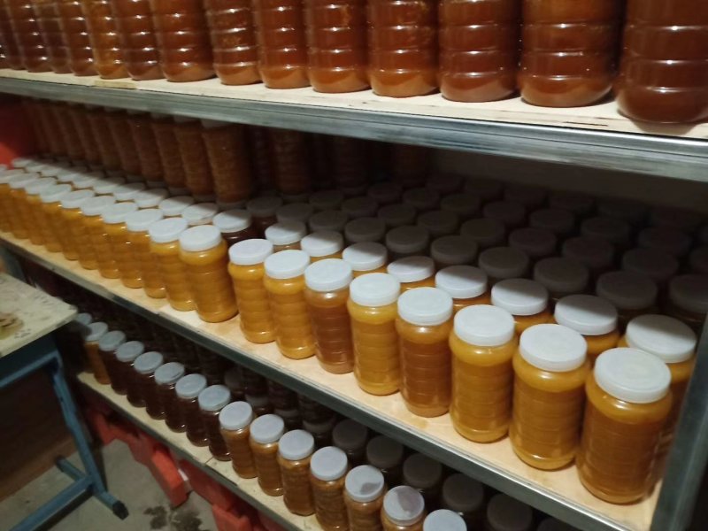 新疆伊犁精品蜂巢蜜1斤