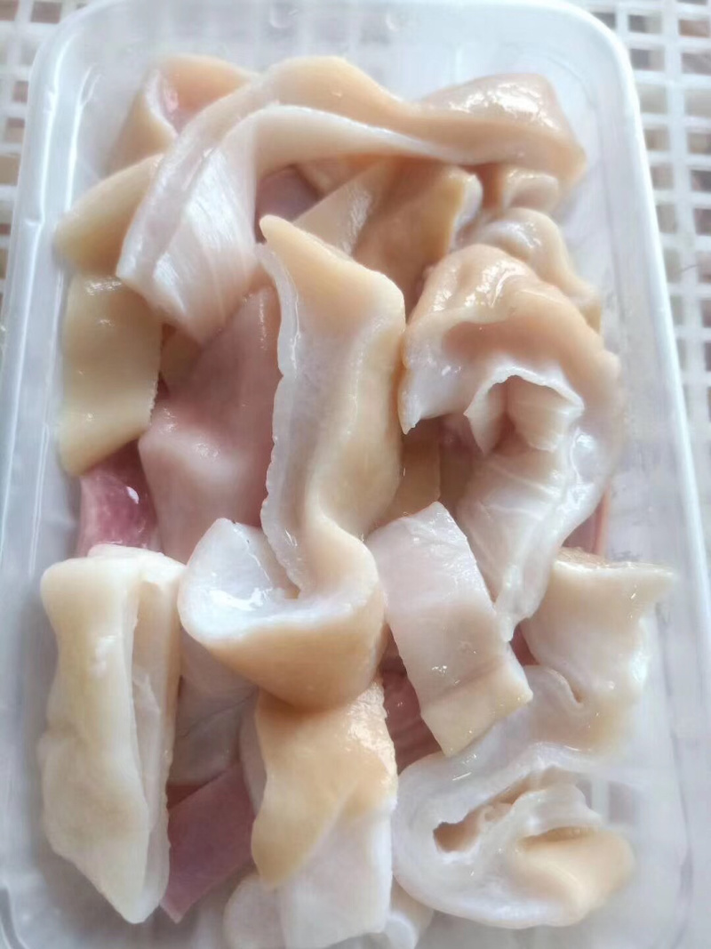 鲨鱼肚原条切块已处理洗净250g/盒