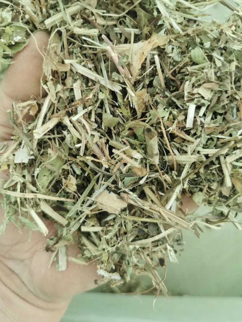 直发牛羊养殖植物性饲料轧断花生秧花生秧粉花生秧草无霉变无