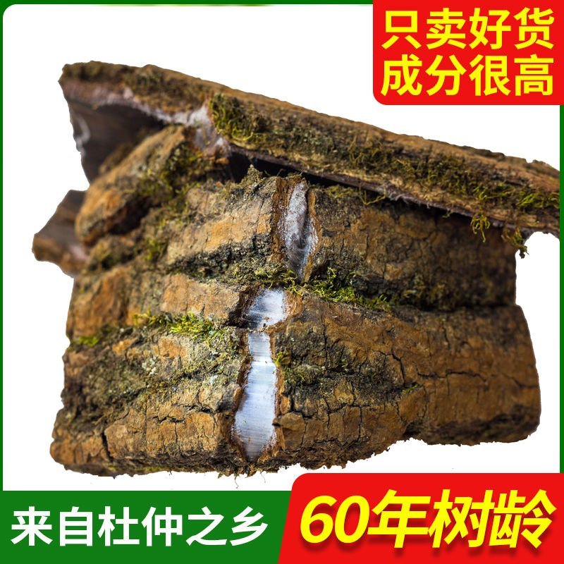 野生厚皮杜仲25年60年根皮老杜仲皮批发