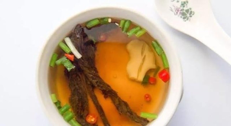 干腌菜-青龙过海汤！