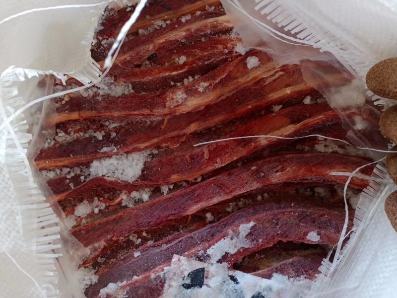 蒙古马肉五分体，肋条肉，20年新货，质量有保证，活马吊宰