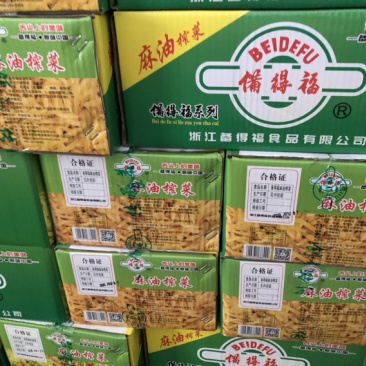 备得福榨菜舌尖上的美味手工腌制