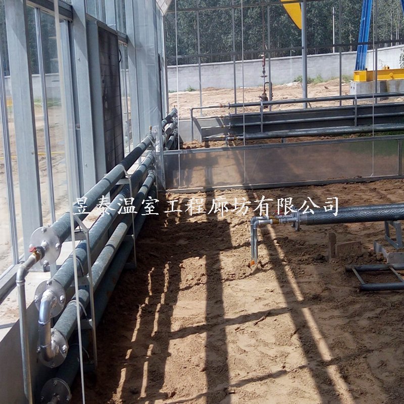 温室大棚加温采暖系统翅片管散热器昱泰温室