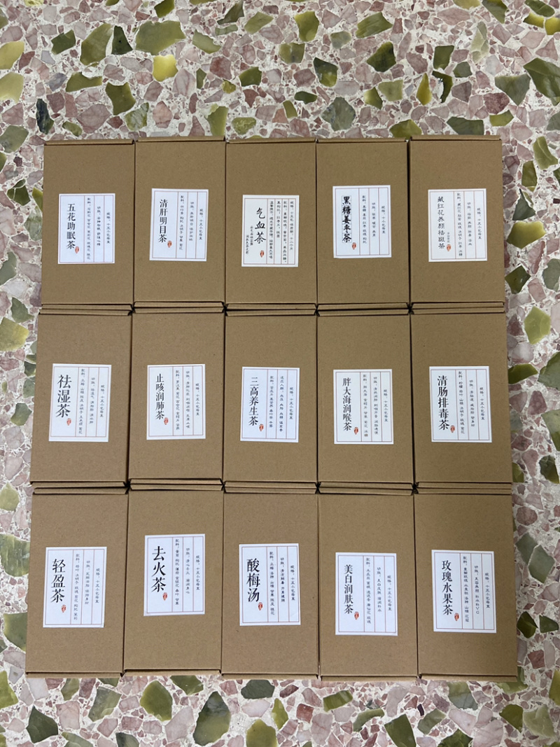各种规格养生茶厂家批发一件代发玫瑰花茶水果茶