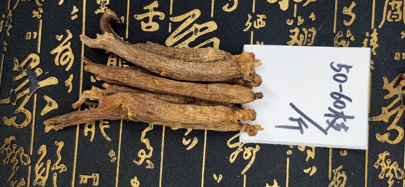 长白山人参红参光枝五年六年吉林人参产地批发量大从优