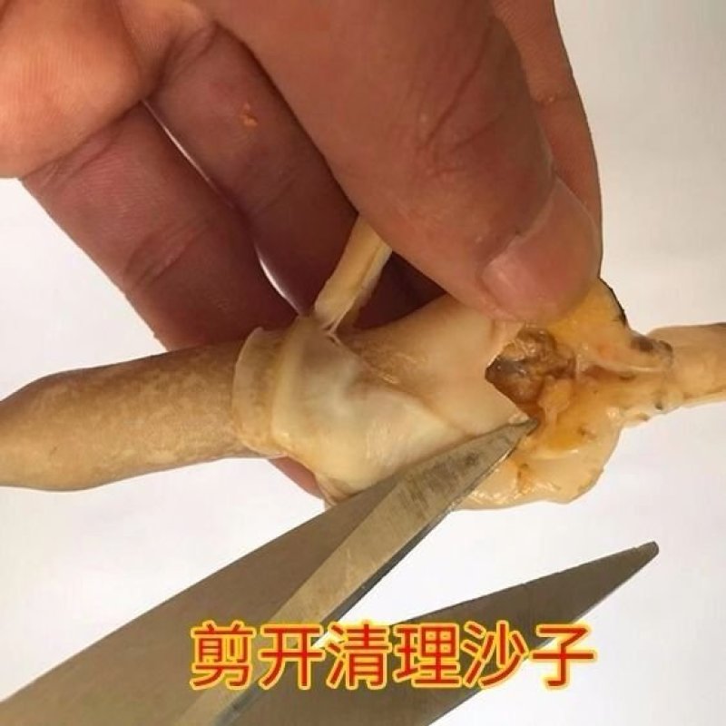 【热销】江苏连云港赣榆区蛏王肉无冰衣新鲜速冻蛏王肉竹节蛏