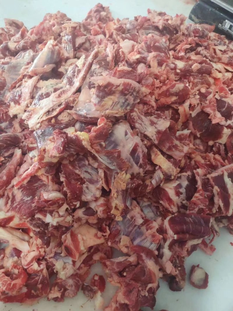 刮骨肉，牛碎肉，纯干，价低质量高，可发样品，大量供应