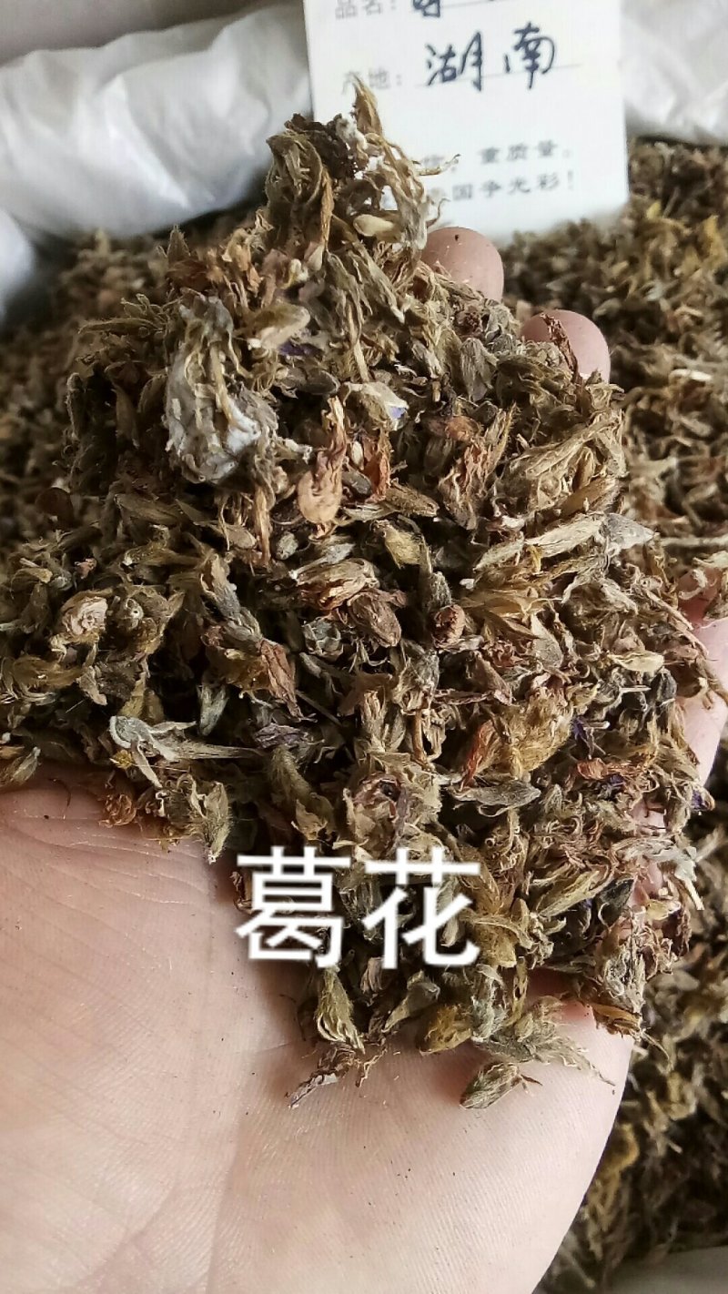 葛花葛根花葛藤花干净无杂质干货农产品