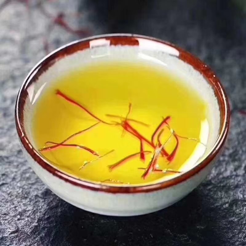 伊朗进口藏红花精品宽丝长丝100克200克瓶装蓝标精品
