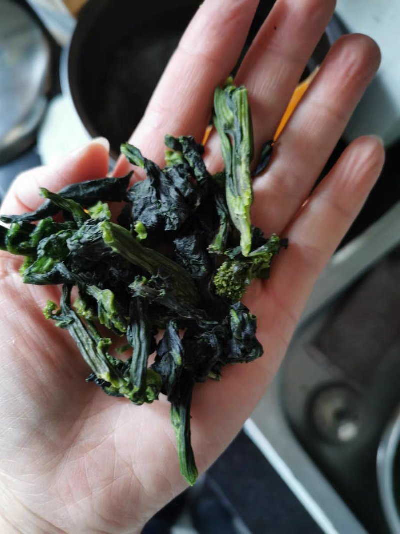 菜老蔫万年青脱水蔬菜干自制干菜干货嫩菜心