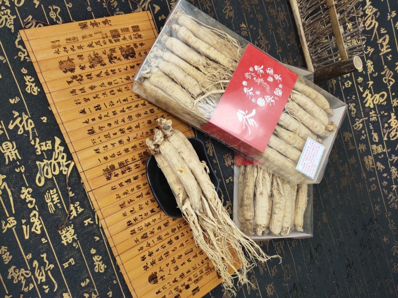 长白山人参全须生晒参白参普通货六年参龄自用