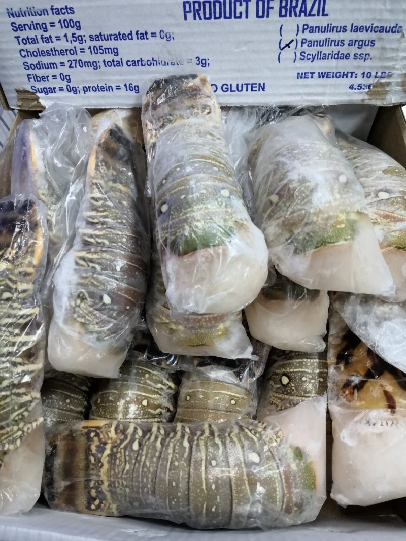 古巴龙虾尾，大虾尾纯肉虾尾