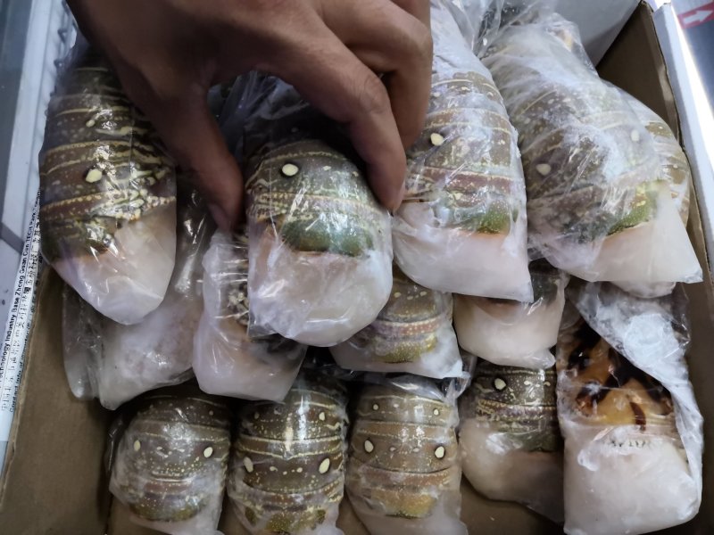古巴龙虾尾，大虾尾纯肉虾尾