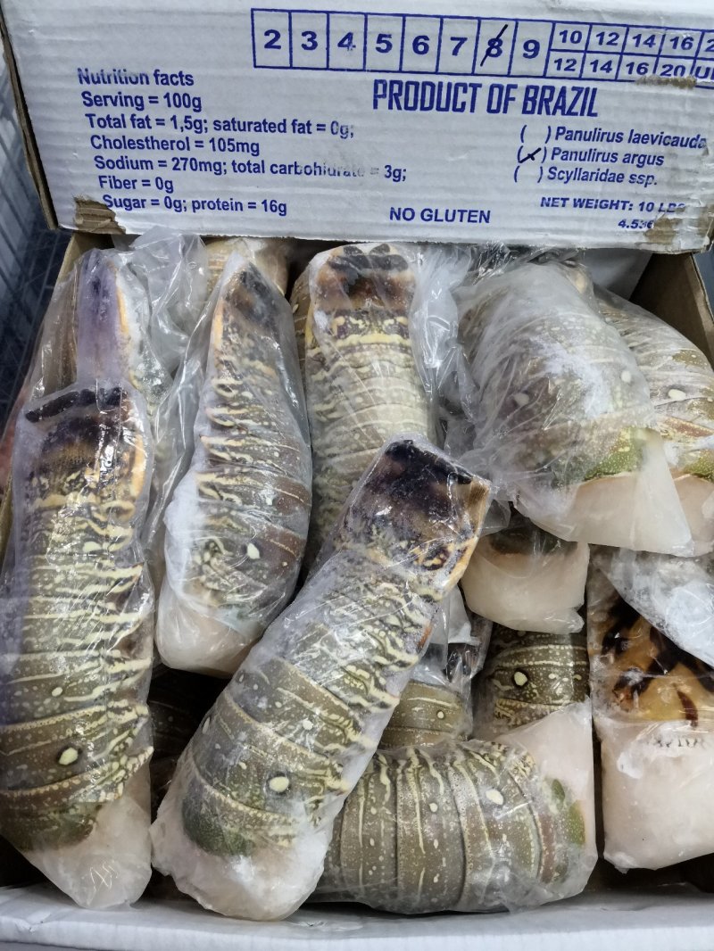 古巴龙虾尾，大虾尾纯肉虾尾
