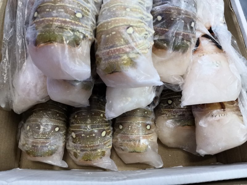 古巴龙虾尾，大虾尾纯肉虾尾