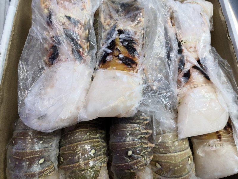 古巴龙虾尾，大虾尾纯肉虾尾