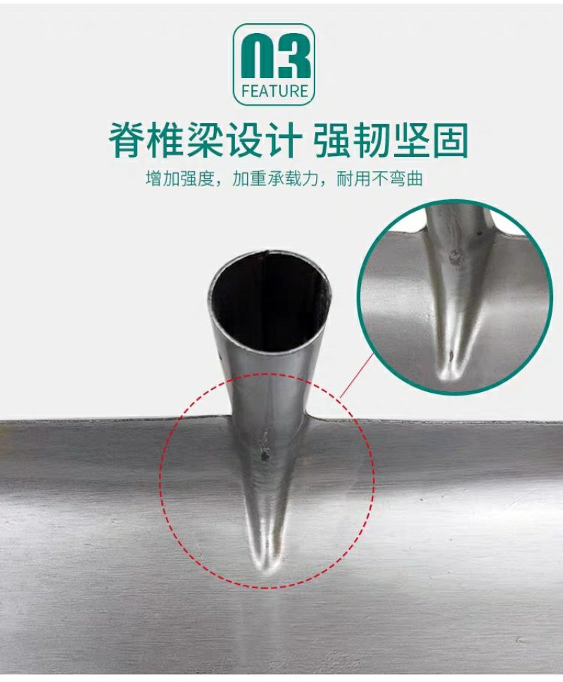 全新包平灰器铁耙子刮粪铲工地水泥自流平钢清粪铲沙耙刮粪板