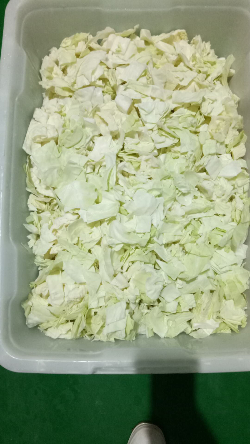 优质甘蓝块，优质甘蓝丝，优质甘蓝短，净菜生产