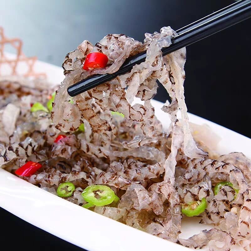 泡椒鱼皮即食泡椒鱼皮鱼皮懒人美食