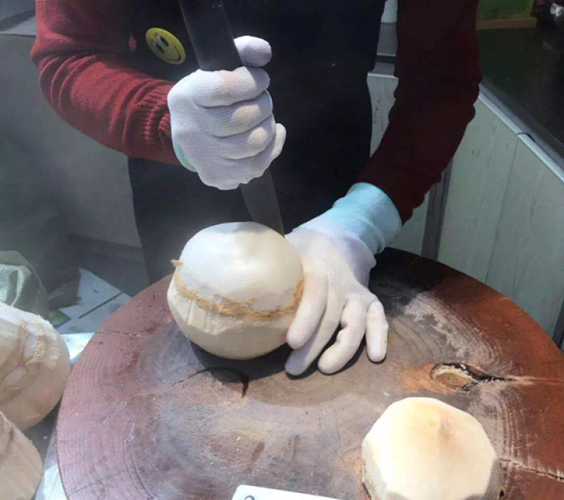泰国特色椰皇蛋、去壳冻椰球，无壳冻椰蛋