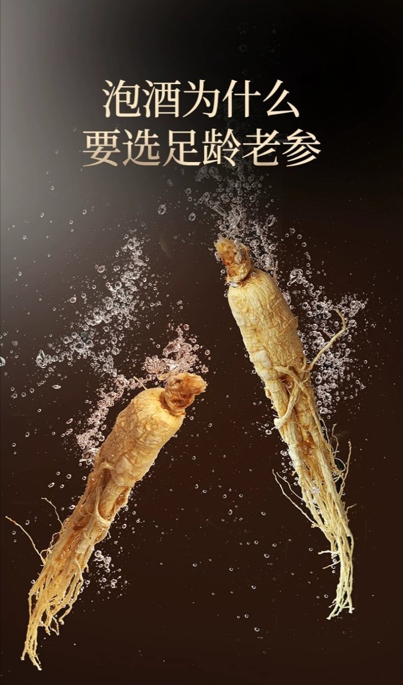 东北特产精品人参林下参红参产地直供