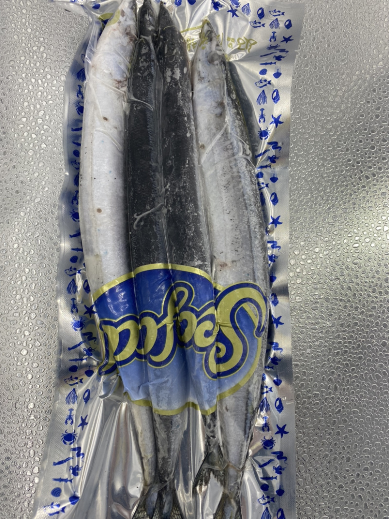 秋刀鱼精包装新鲜速冻深海鱼食材烧烤水产品天然海捕火锅