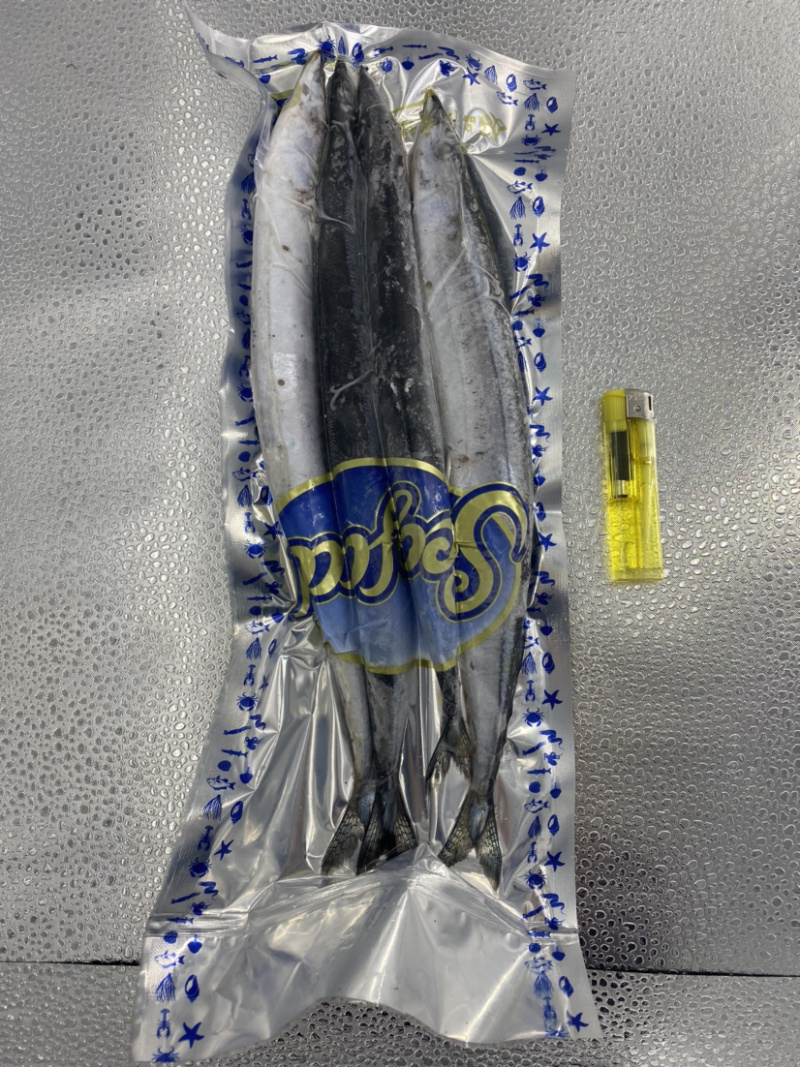 秋刀鱼精包装新鲜速冻深海鱼食材烧烤水产品天然海捕火锅