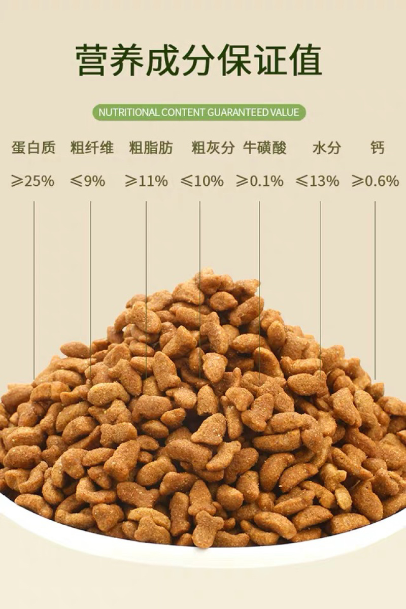 猫粮5斤10斤通用型海洋三文鱼味猫粮