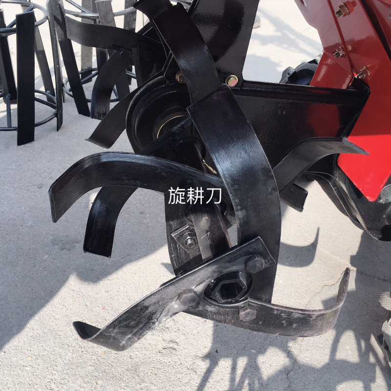 鑫嘉强机械柴油四驱后旋微耕机果园除草松土机开沟机