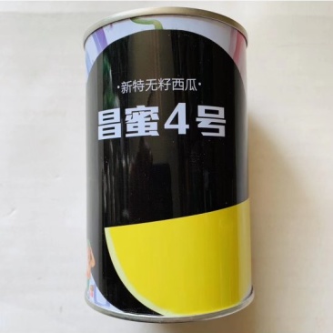昌蜜4号新特无籽黑皮西瓜种子