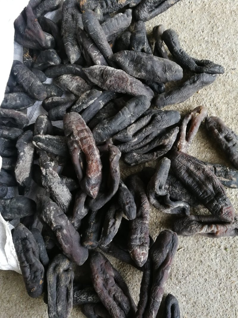纯干茄参海番薯大乌参烤干货口感爽滑高涨发