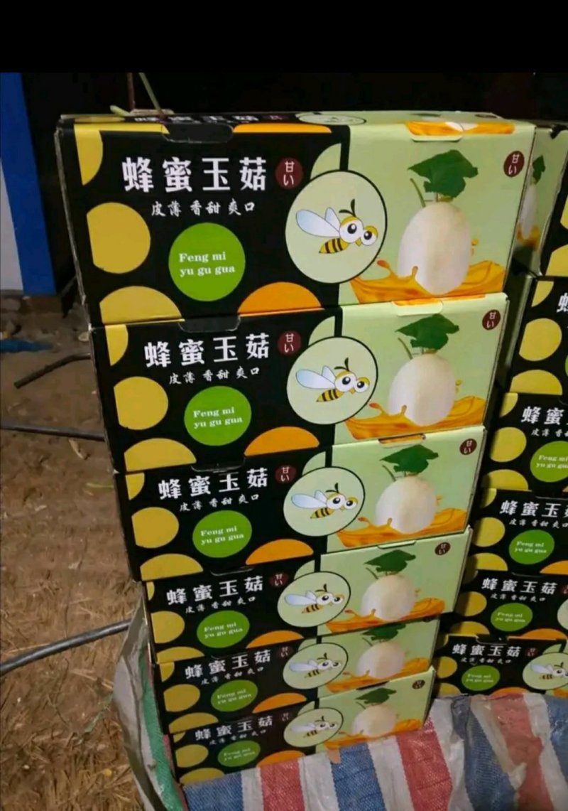 甜瓜玉姑甜瓜冰清玉姑口感纯正果肉糯滑