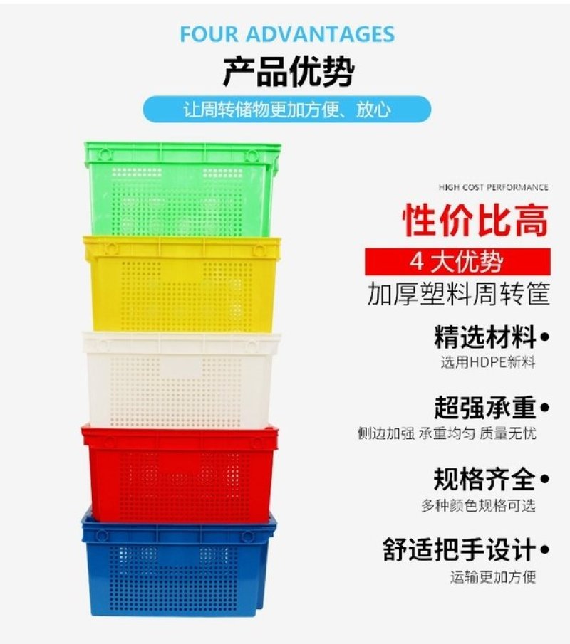 错位周转筐，错位周转箱，加厚加重，经久耐用，工厂直销