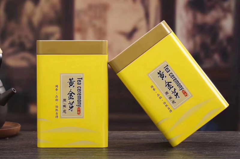 明前新茶绿茶安吉白茶特级黄金芽罐装礼盒装