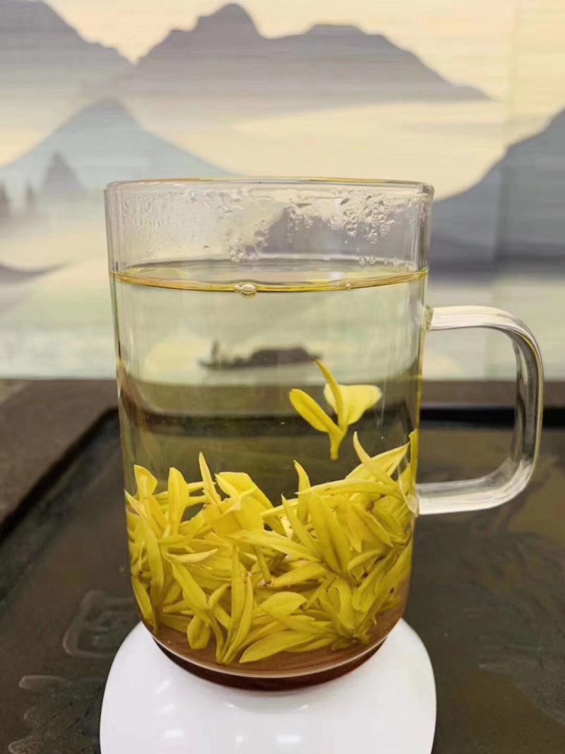 明前新茶绿茶安吉白茶特级黄金芽罐装礼盒装