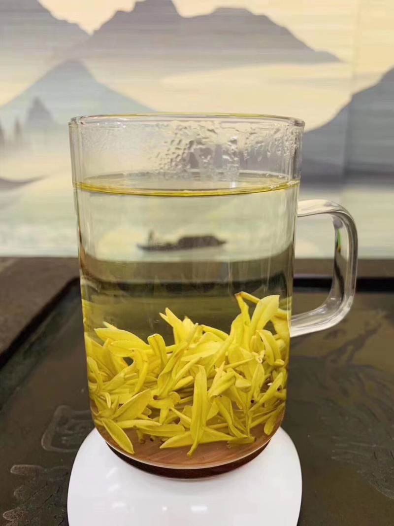 明前新茶绿茶安吉白茶特级黄金芽罐装礼盒装