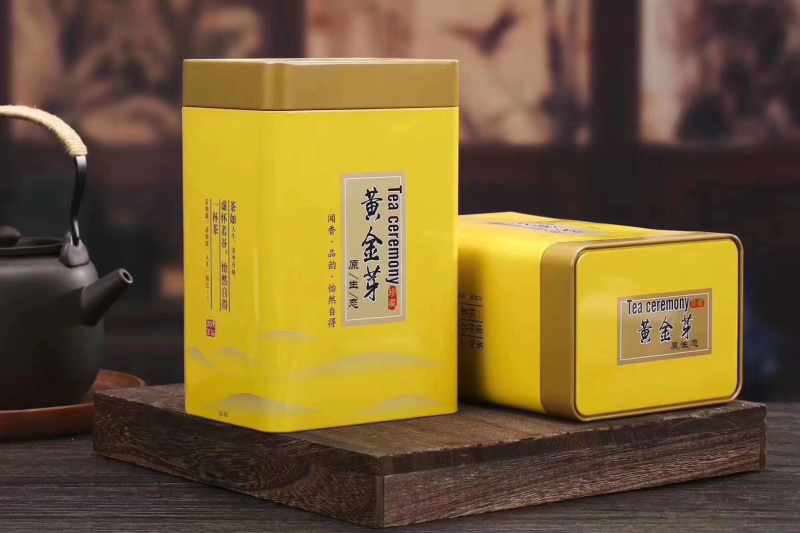 明前新茶绿茶安吉白茶特级黄金芽罐装礼盒装