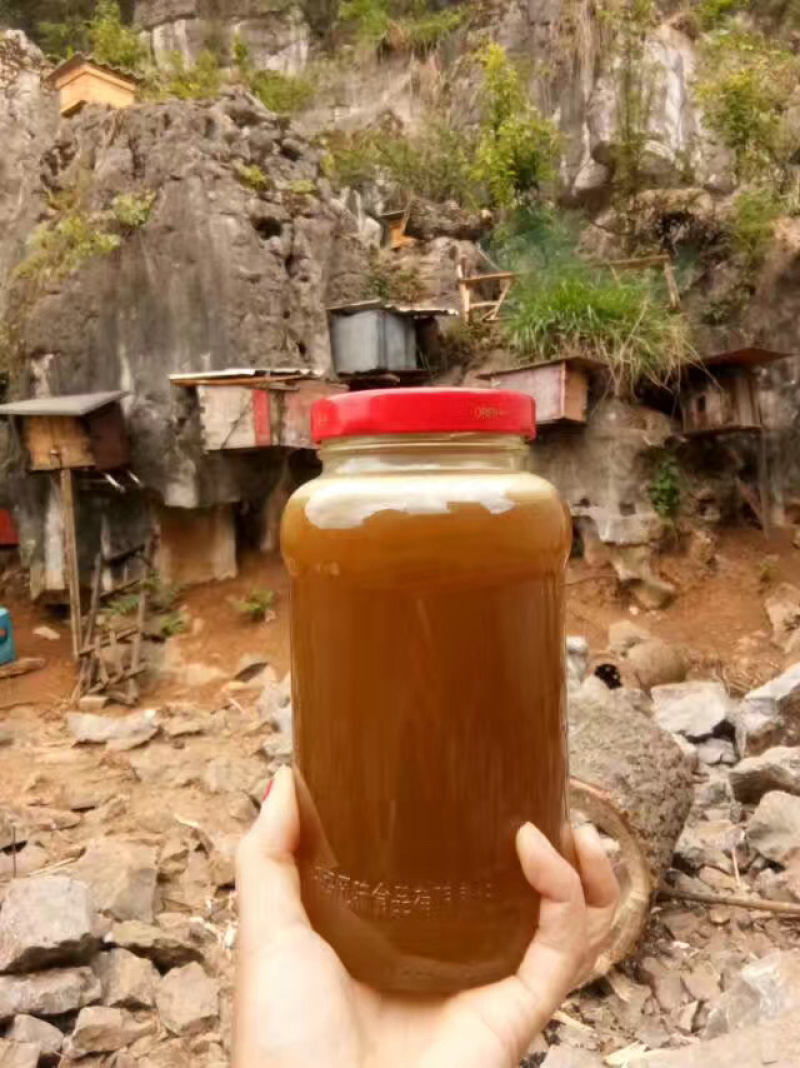 正宗贵州大山里的野生蜂蜜、无任何添加剂