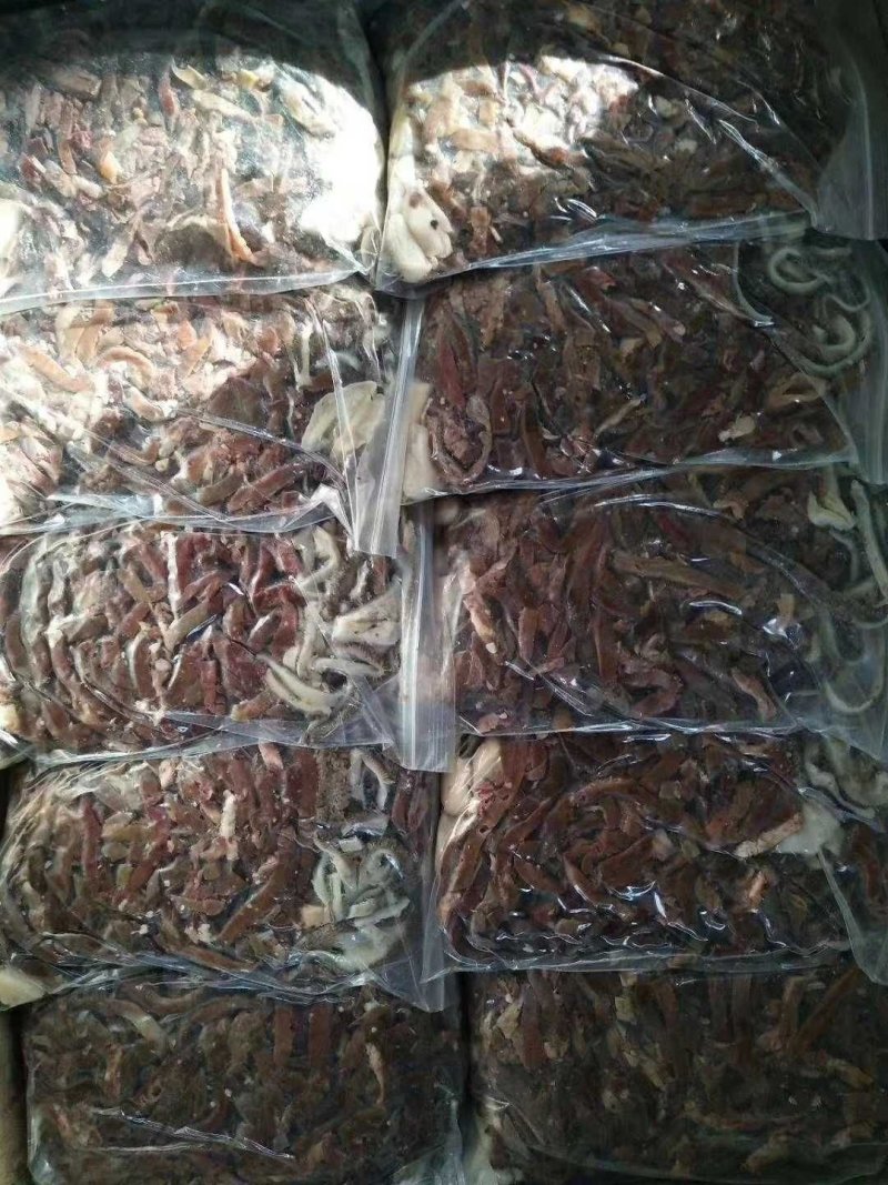 锡林郭勒草地熟羊杂，有心肺。肥肠，肚丝，价格不同比例不一