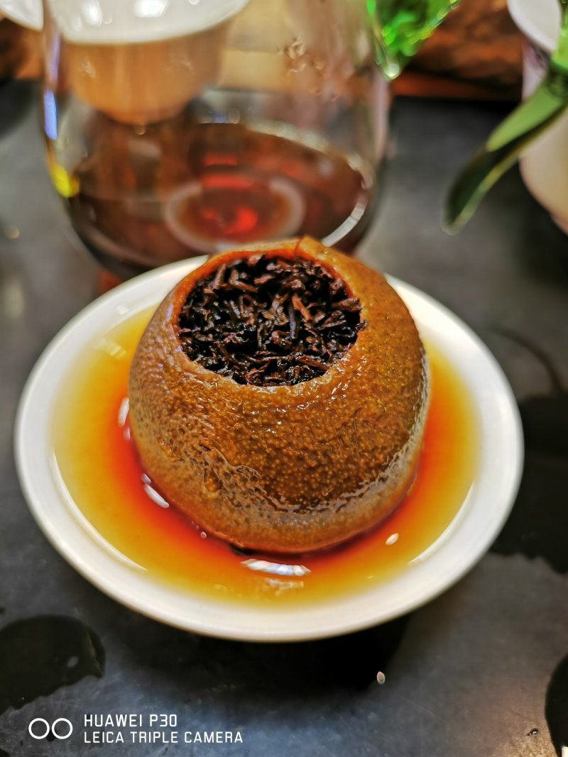 正宗生晒新会小青柑中青二红柑茶