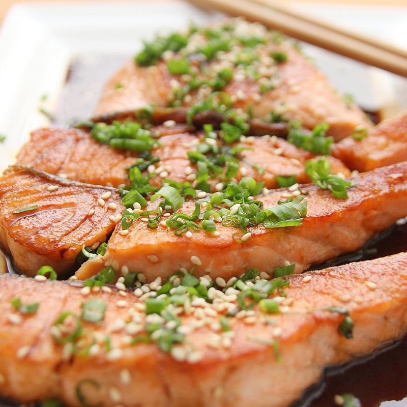 新鲜三文鱼三文鱼刺身寿司香煎食材日料自助开片整条鲑鱼