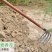 多功农用工具四齿钉耙扒草铁耙子农具家用平地翻土松土神