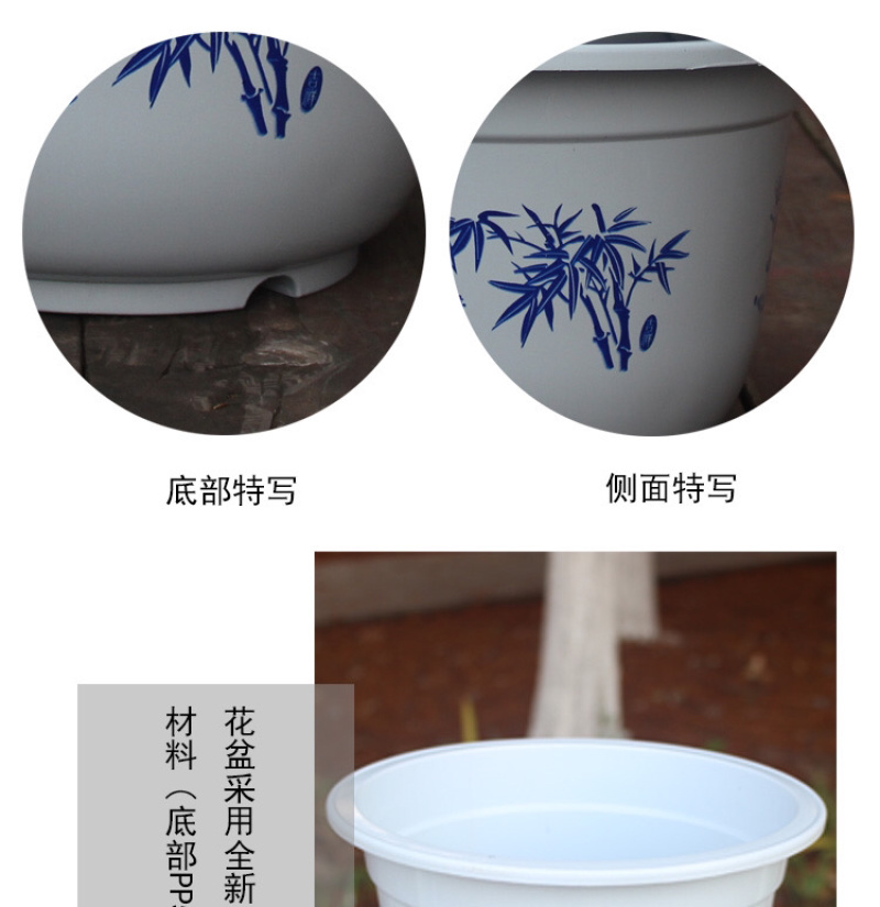 花盆A型盆塑料花盆加厚大花盆盆栽盆植果树破损包赔包邮
