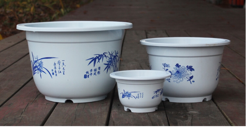 花盆A型盆塑料花盆加厚大花盆盆栽盆植果树破损包赔包邮