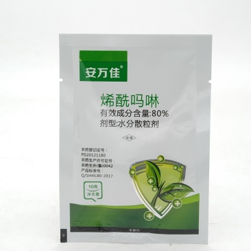80%烯酰吗啉洋葱黄瓜霜霉病大蒜韭菜土豆马铃薯疫病杀菌剂