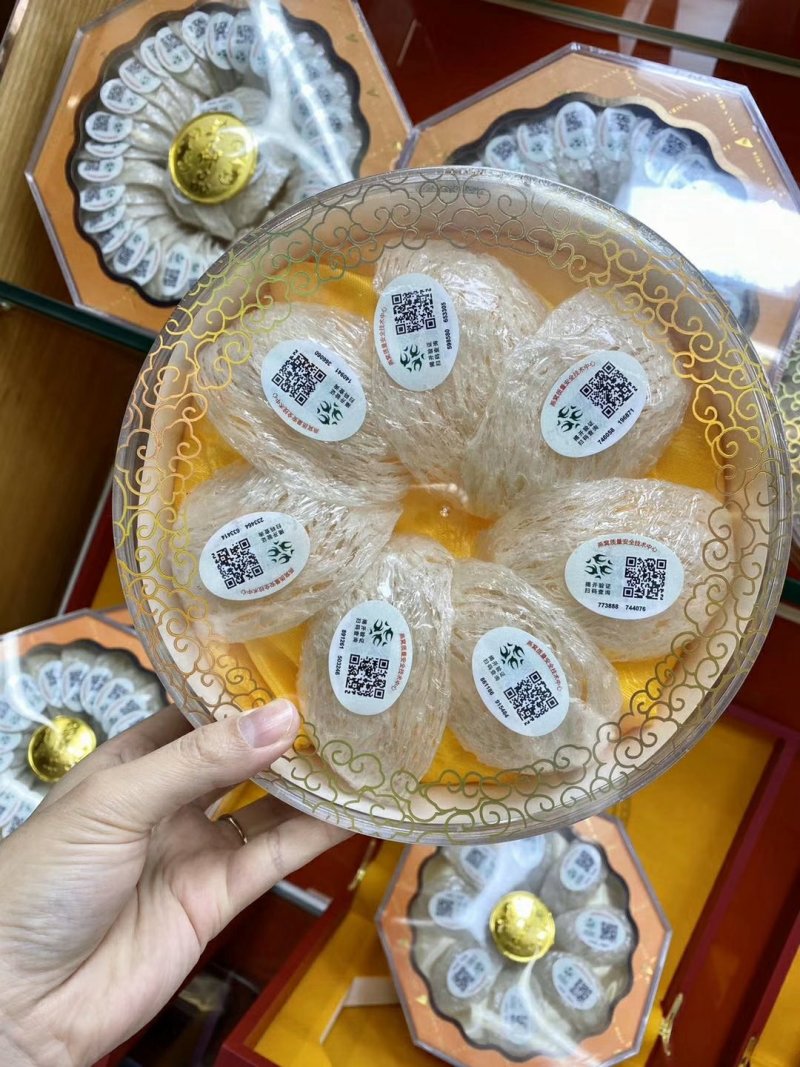 天然进口溯源码燕窝无漂白无胶正品马来西亚6A质量保证