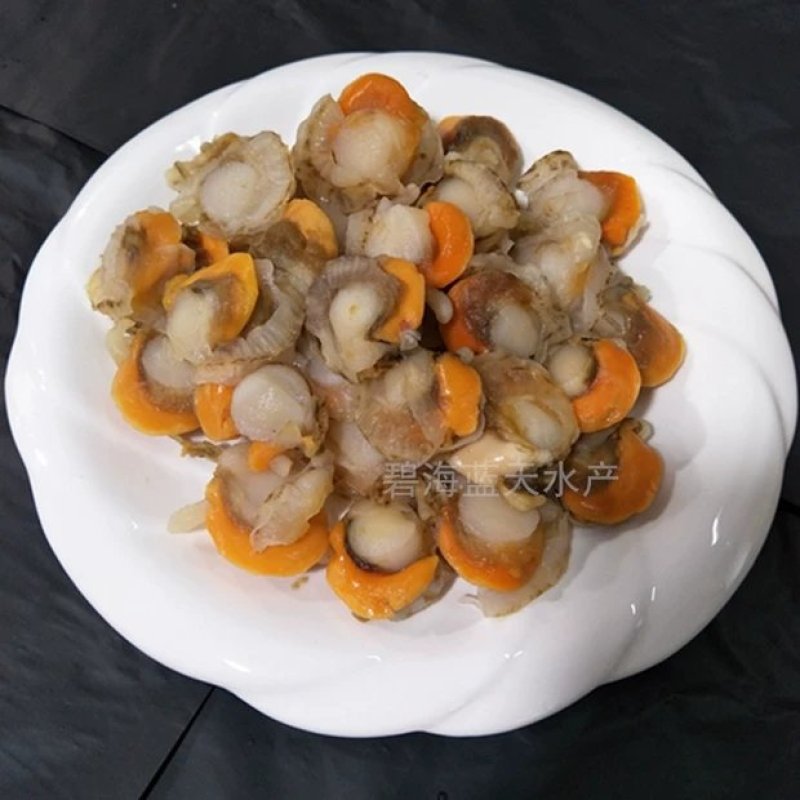 鲜活冷冻新鲜扇贝肉毛蛤肉扇贝超大极速发货去沙包不去沙包