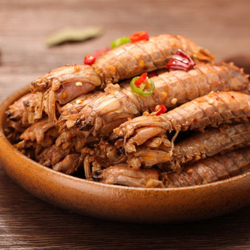 熟冻皮皮虾新鲜皮皮虾熟冻虾爬子虾姑虾婆婆琵琶虾满肉