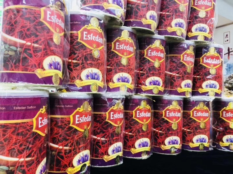 精品蓝标藏红花伊朗进口红花西红花Esfeddan藏红花